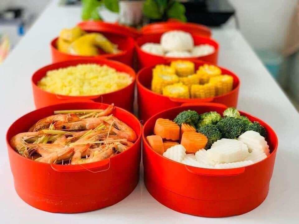 Xửng hấp 2 Tầng Steam It Tupperware