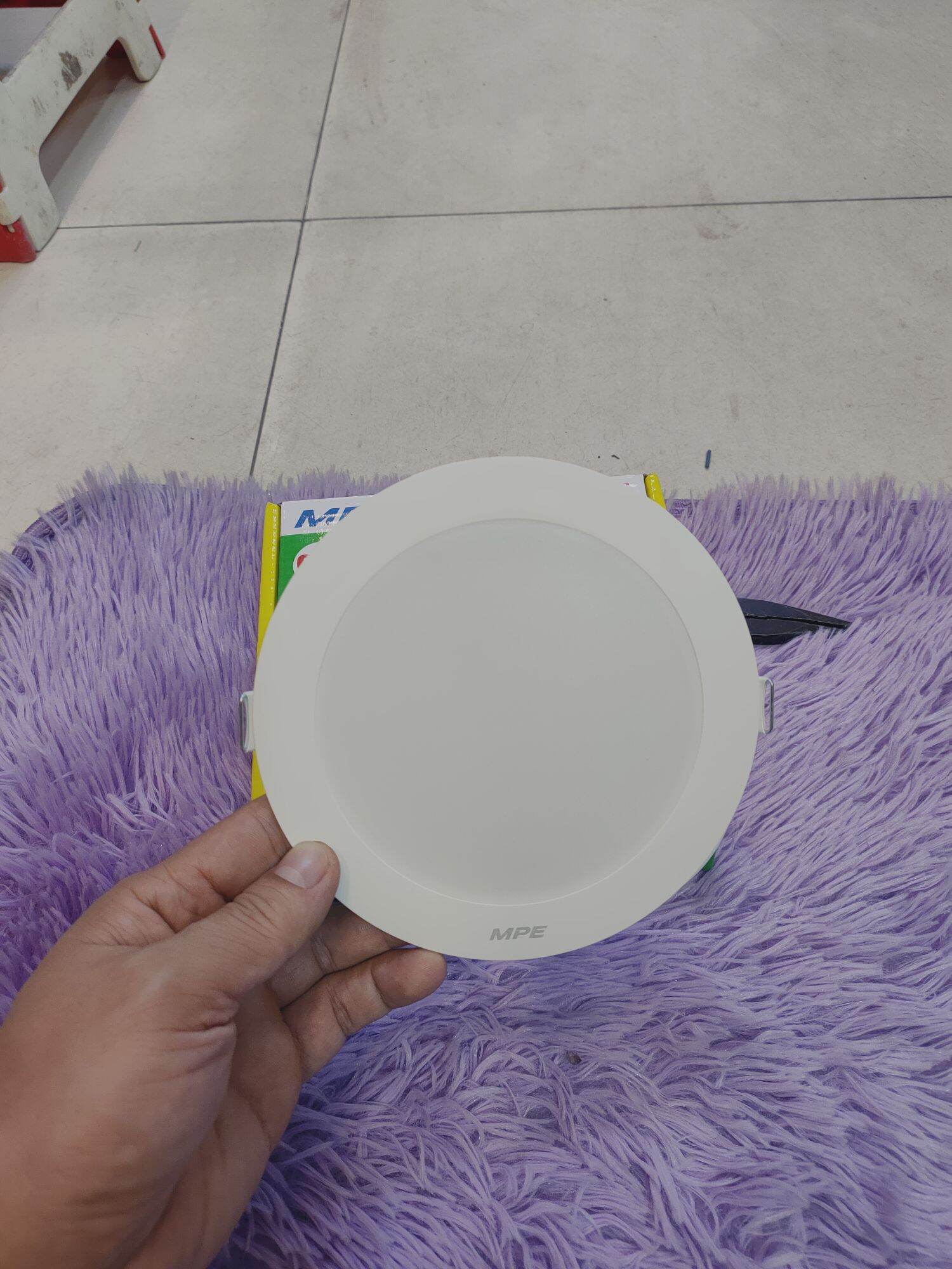Đèn led Âm trần MPE d125/145mm-9w