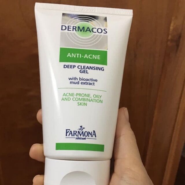 Gel Rửa Mặt Sạch Sâu DERMACOS DEEP CLEASING 150ml