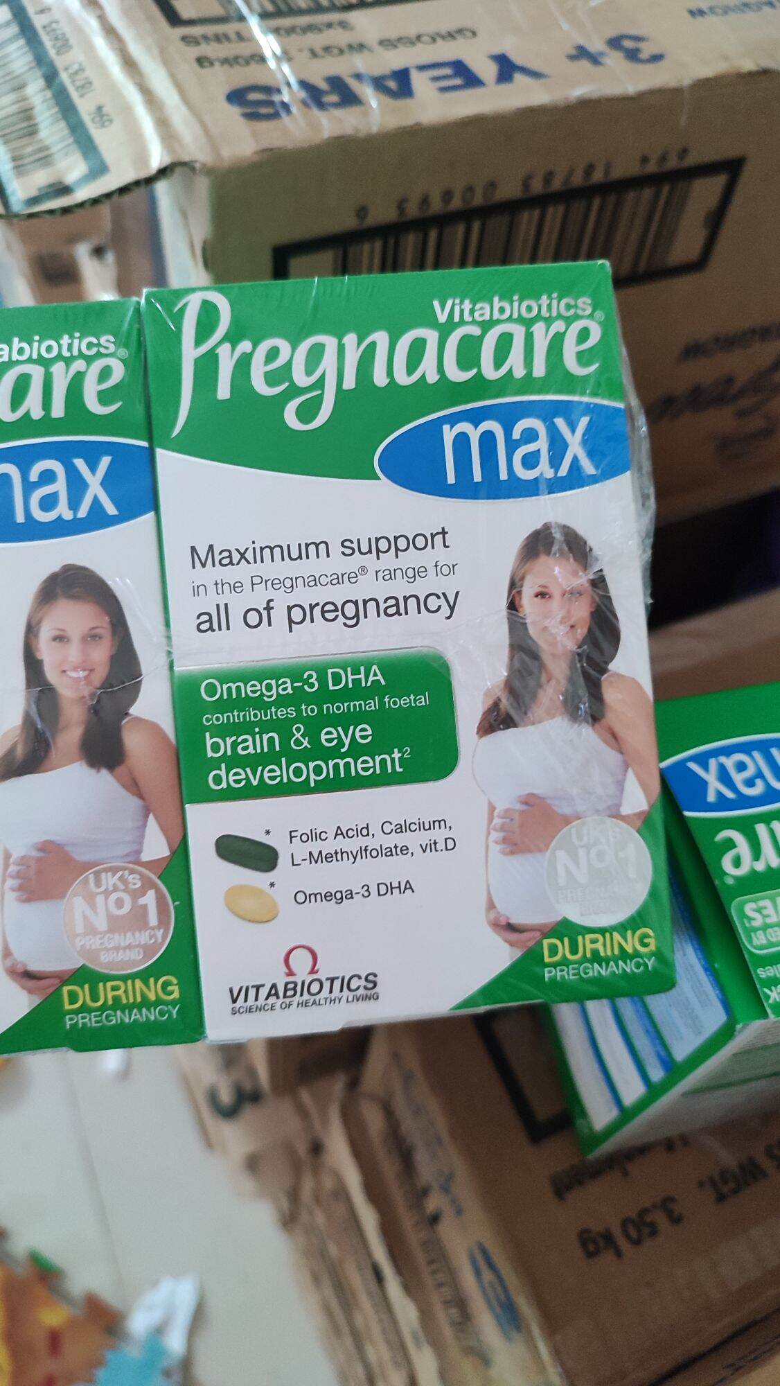 Vitamin bầu Pregnacare Max 84V - Tổng hợp cho bà bầu Pregnacare max của anh