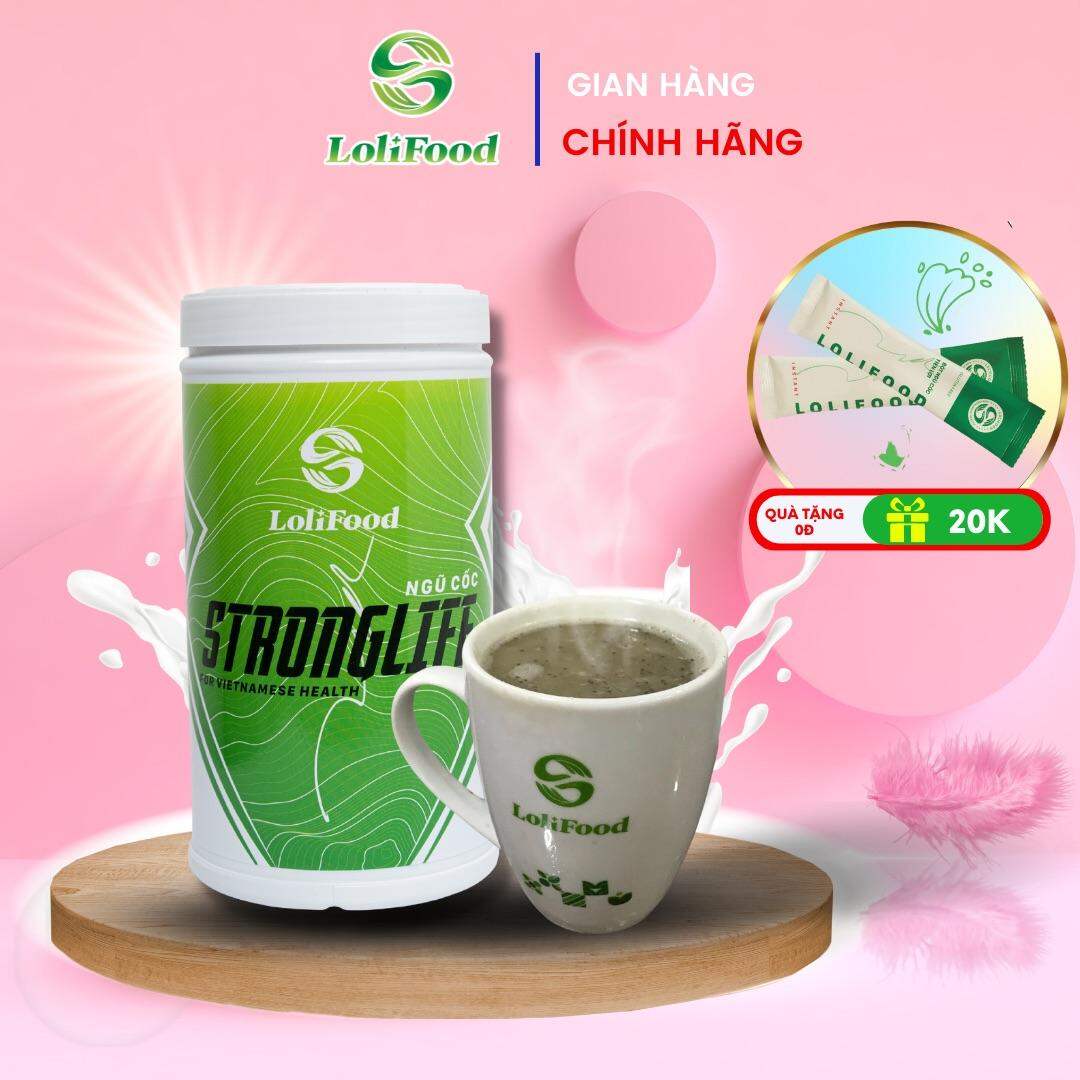 Ngũ Cốc Dinh Dưỡng Cao Cấp Stronglife, Bột Ngũ Cốc Dinh Dưỡng Cho Người Tập Gym, Tăng Cân, Giảm Cân | Lolifood