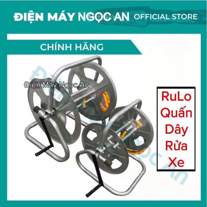 Rulo sắt quấn dây rửa xe ,dây phun thuốc sâu ,dây vòi bơm, dây điện