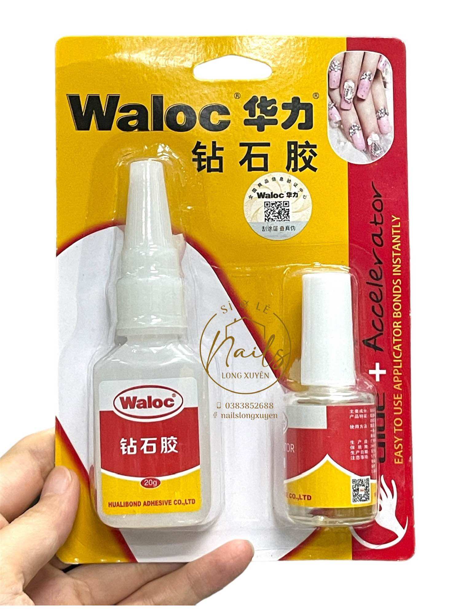 Keo dán móng & đính đá Waloc