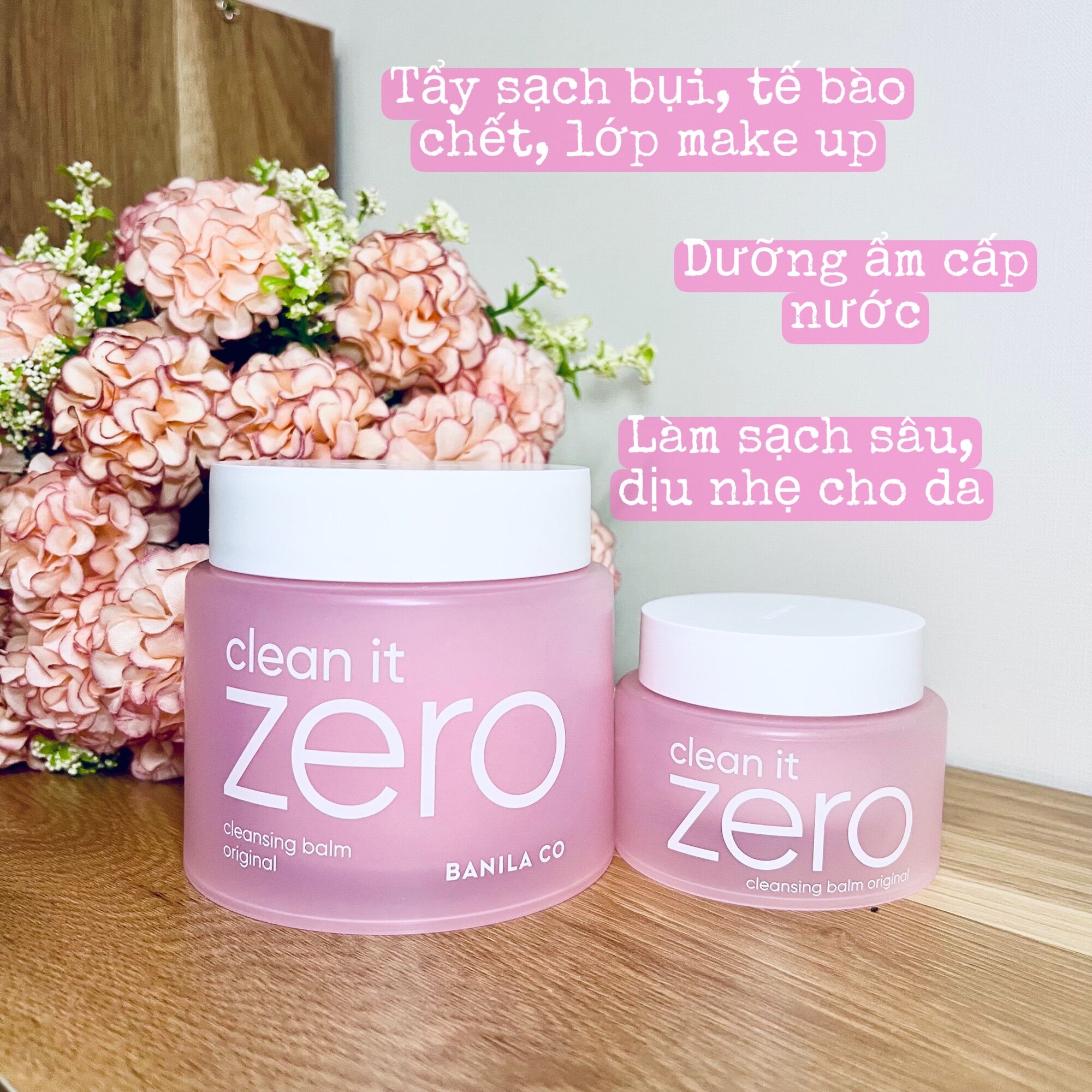 Sáp tẩy trang banila co clean it zero 180/100ml/50ml