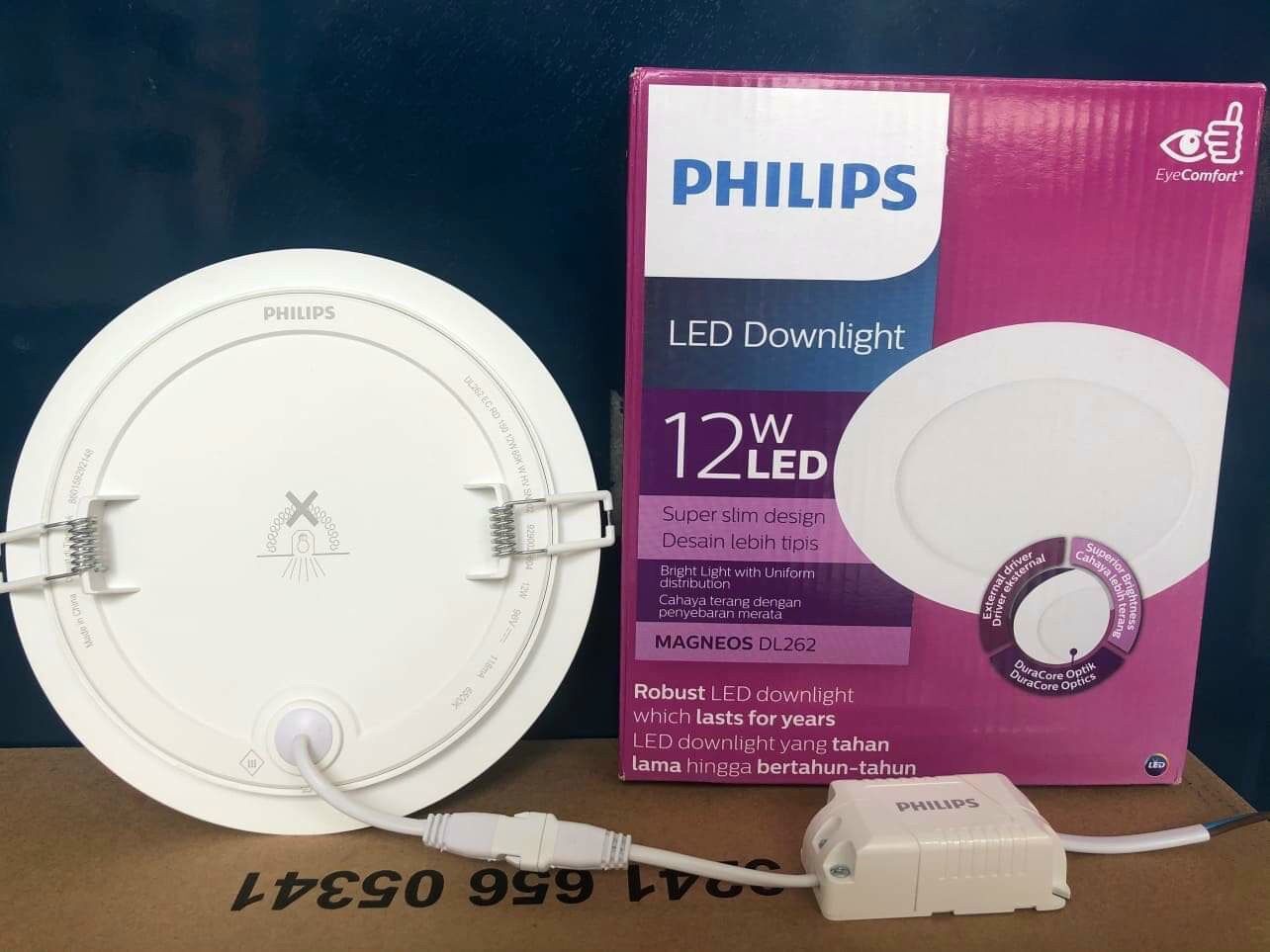 Đèn âm trần philips siêu mỏng dl262 12w d150