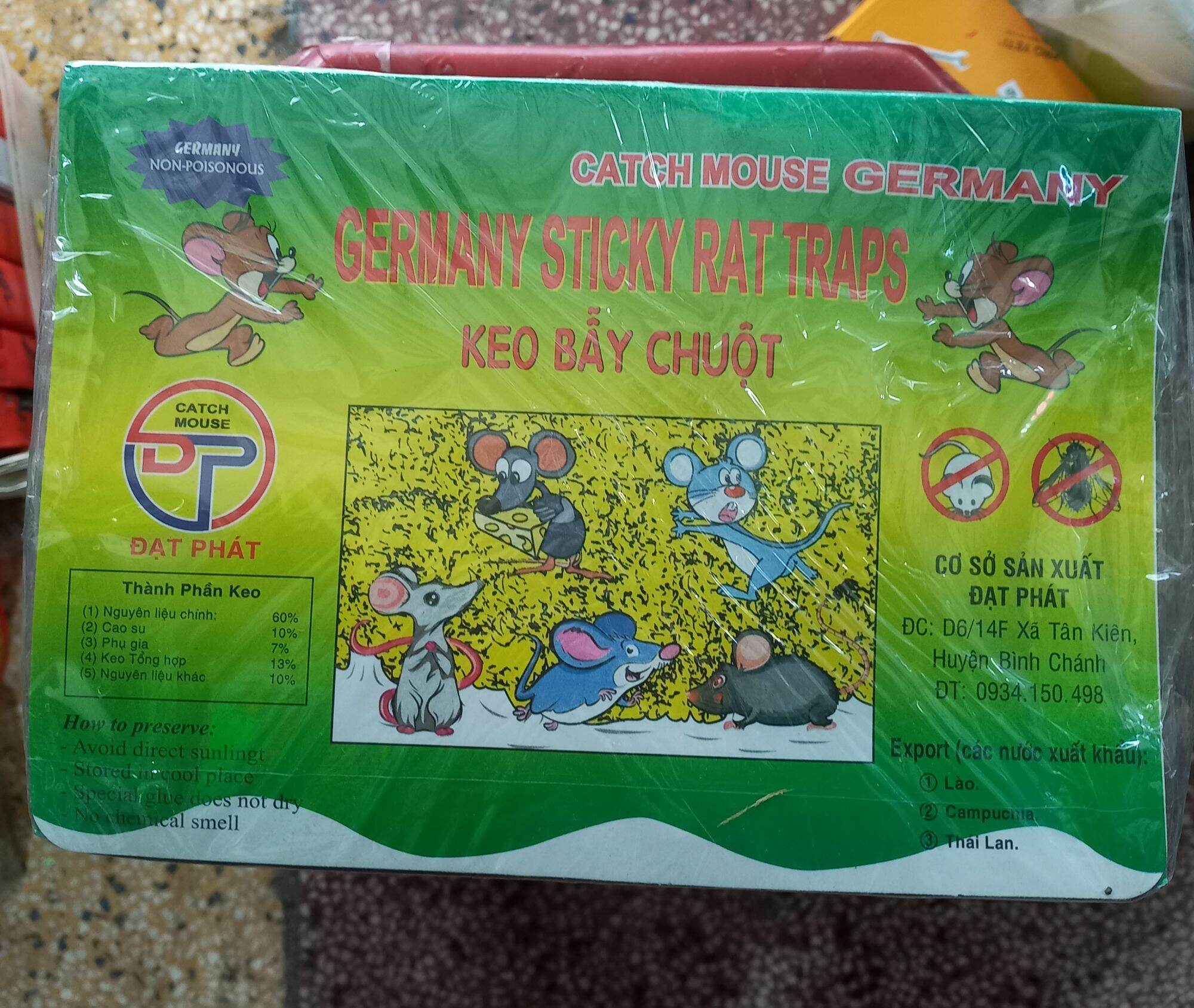 10 miếng keo bẫy chuột loại tốt