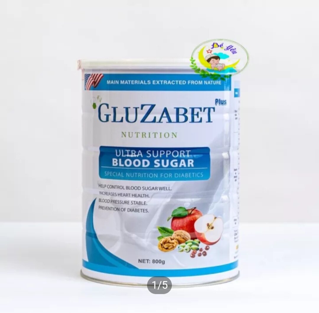 Sữa Gluzabet 650gr sữa non dành cho người tiểu đường