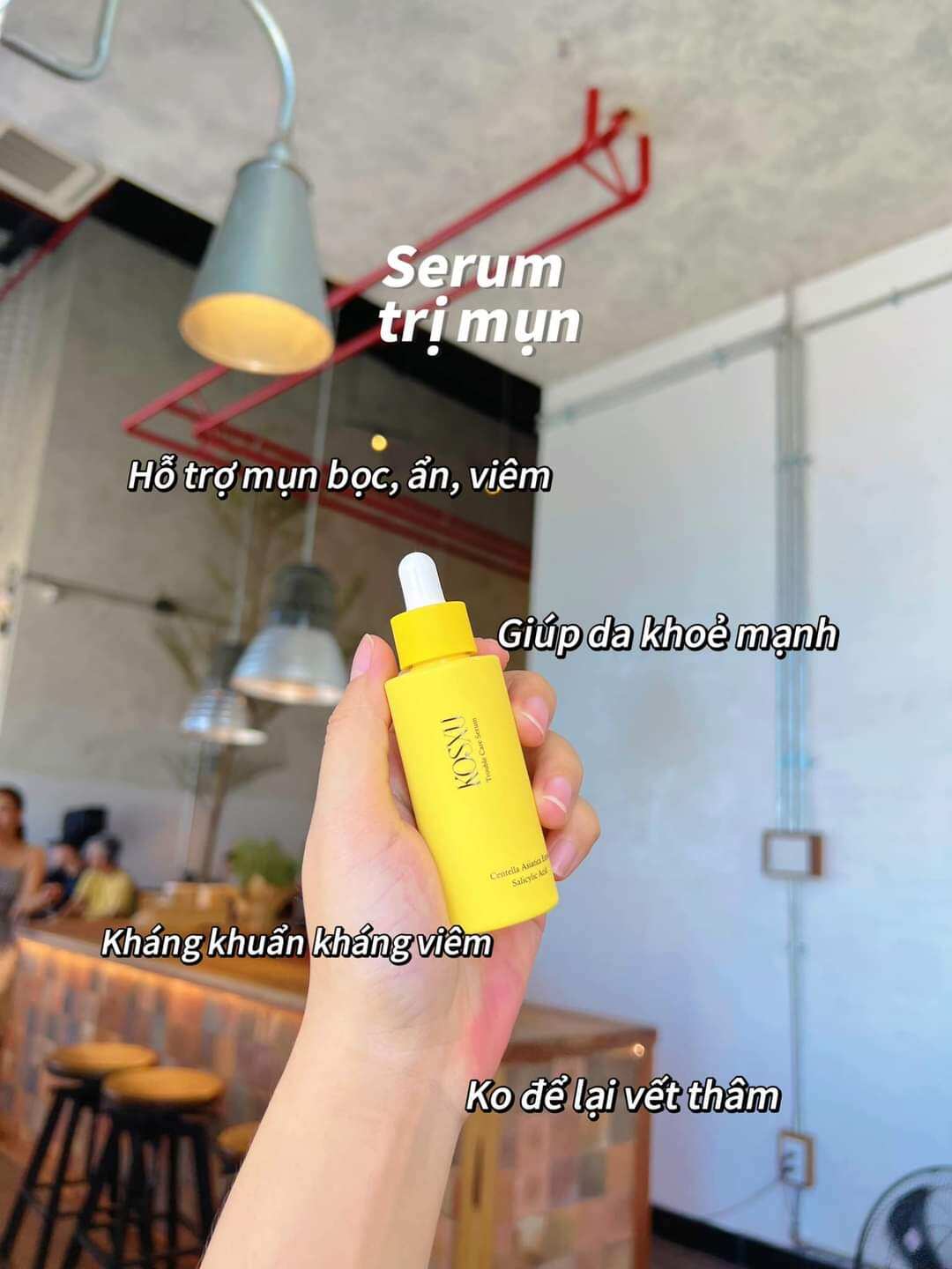 Serum ong Kosxu căng bóng thánh mụn ẩn