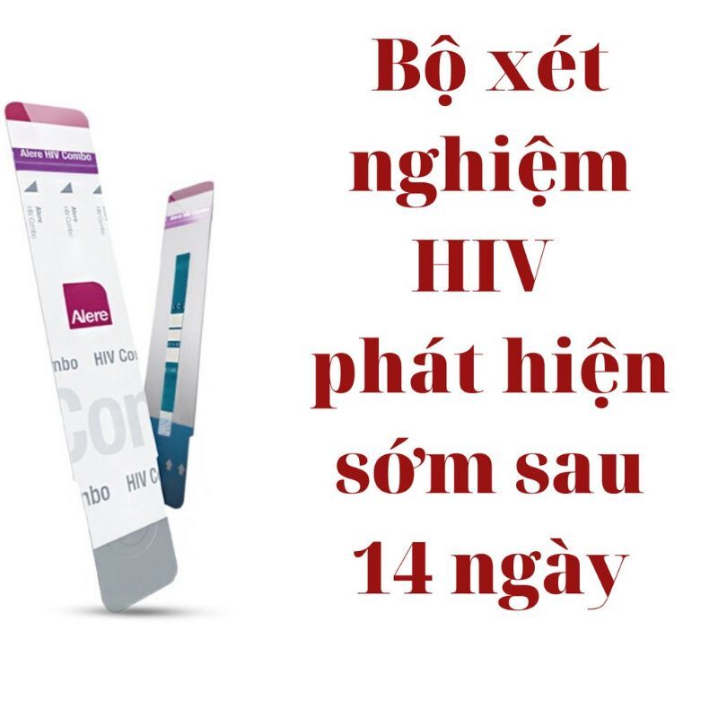 Che tên SP  Test HIV alere combo 14 ngày