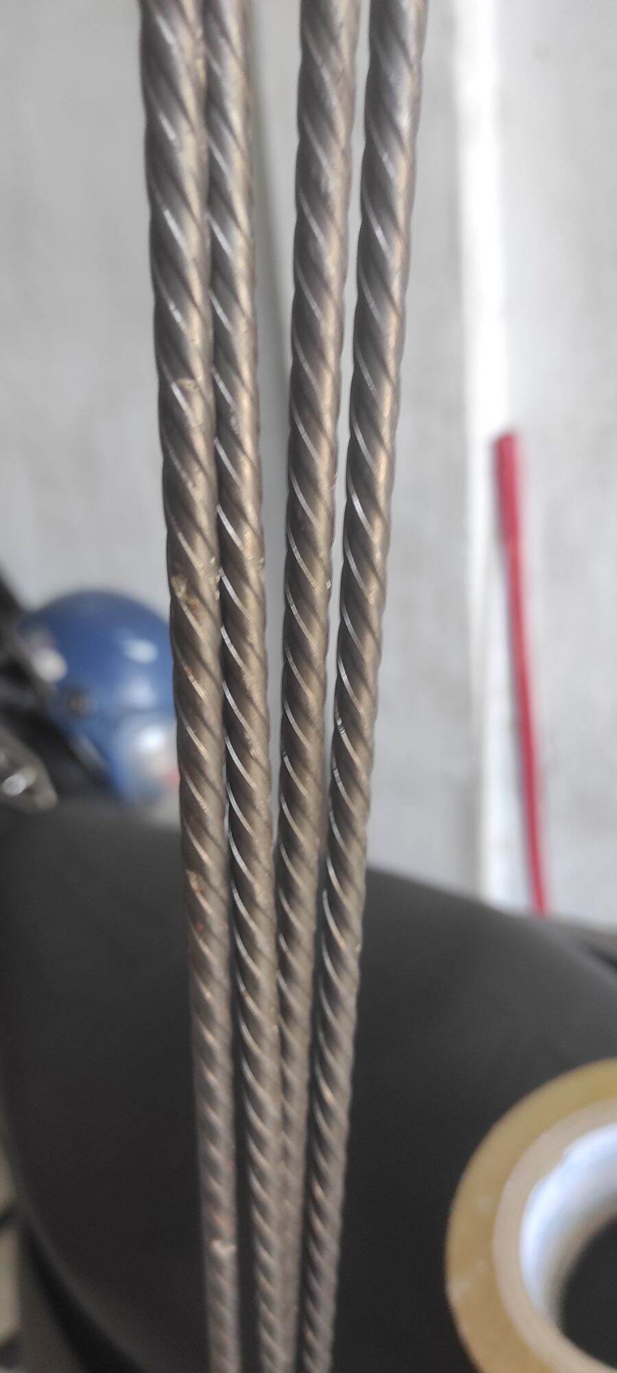 Combo 2 cây thép xoắn dự ứng lực phi 6 làm mũi tên speargun đỉnh nhất