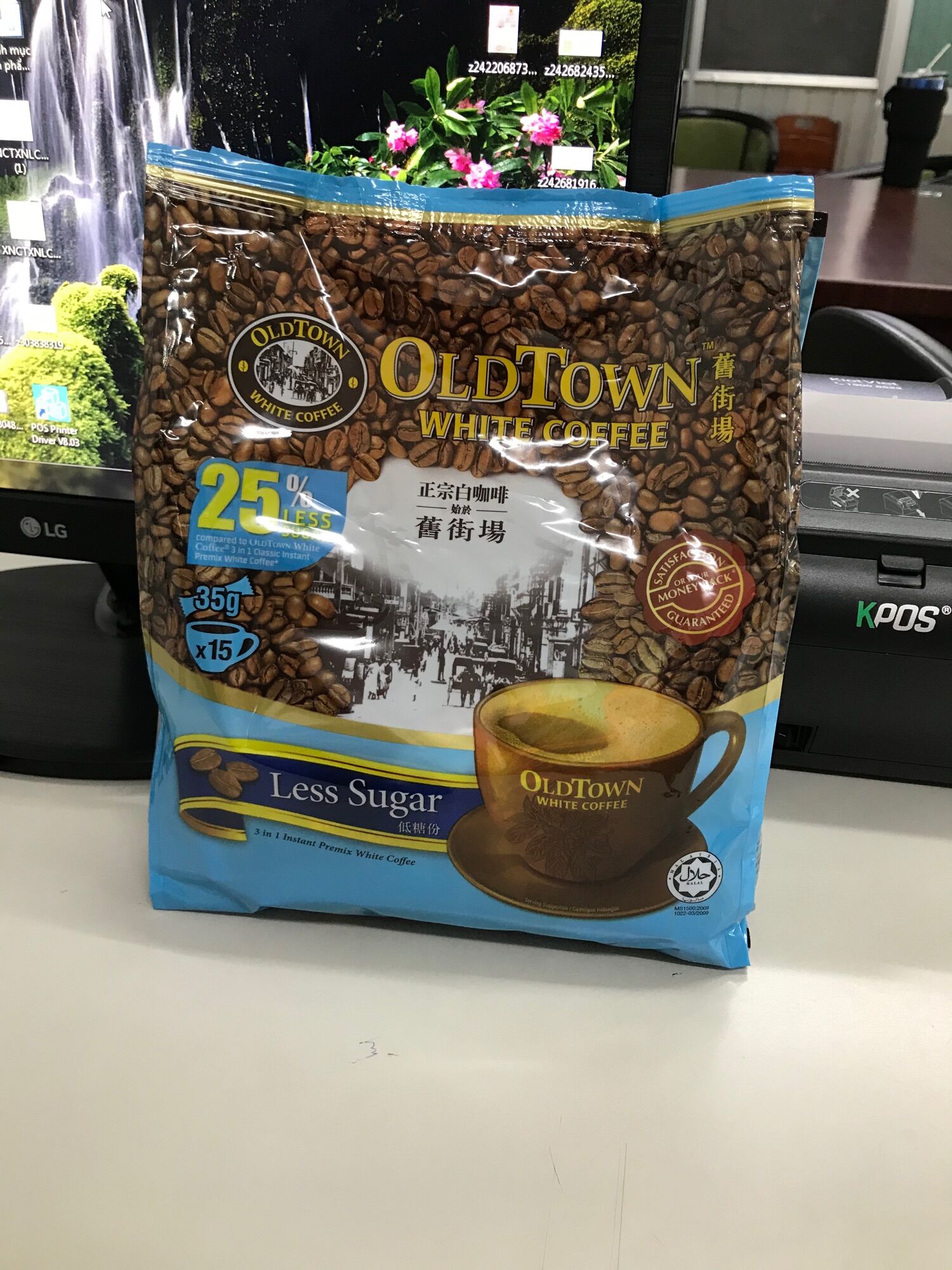 Cà Phê Oldtown Less Sugar Malaysia