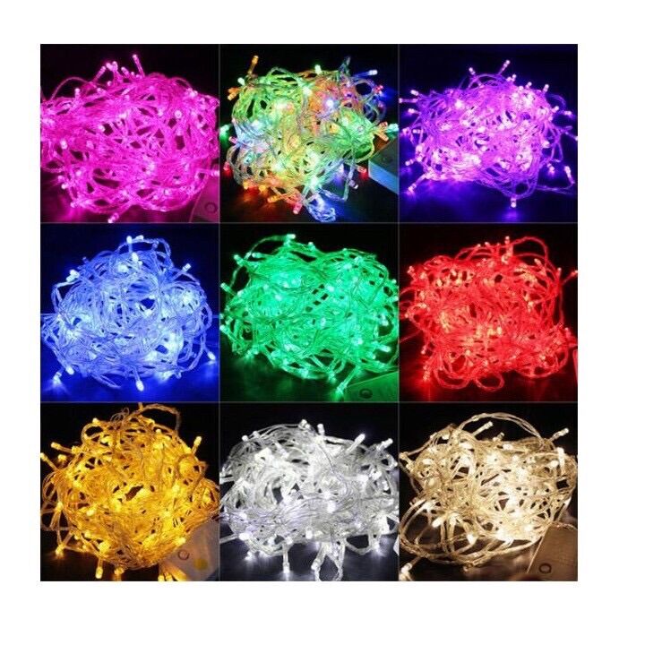 Dây đèn led chớp nháy đủ màu dài 5M trang trí giáng sinh, trang trí Tết