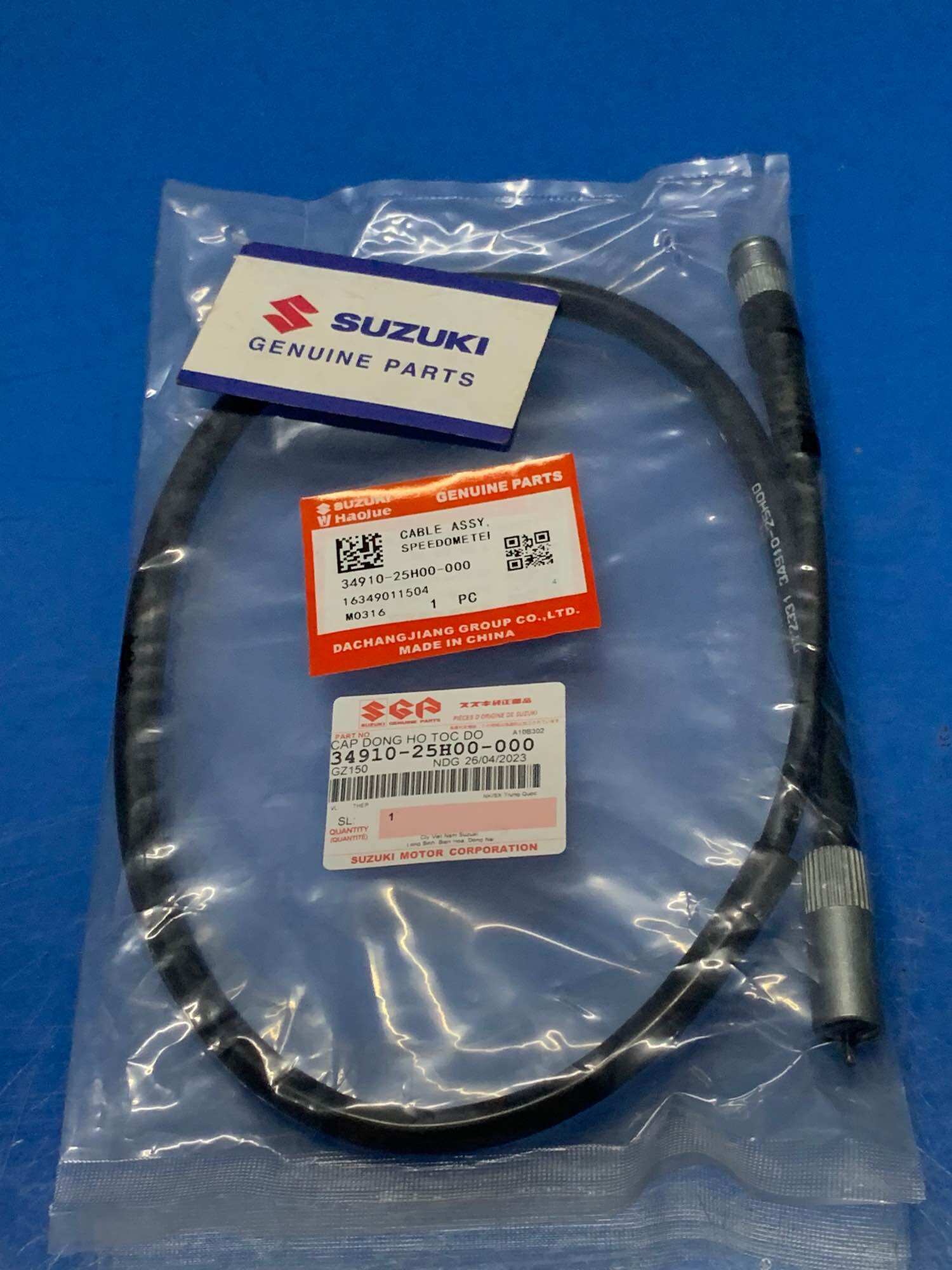 Dây đồng hồ công tơ mét gz150a suzuki chính hãng