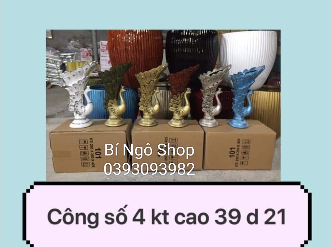 Bình hoa composite ( Bình công S4)