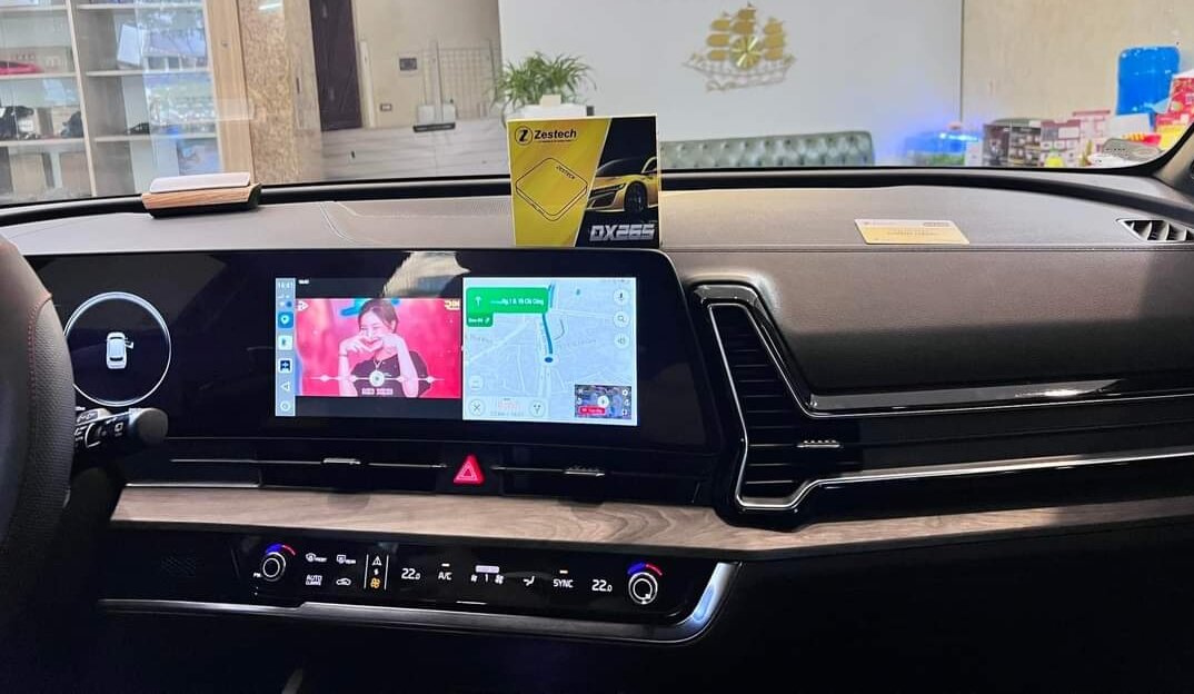 Android Box Zestech Dx265Pro(Tích Hợp Cam Hành Trình,Hỗ Trợ Lái Xe An Toàn)