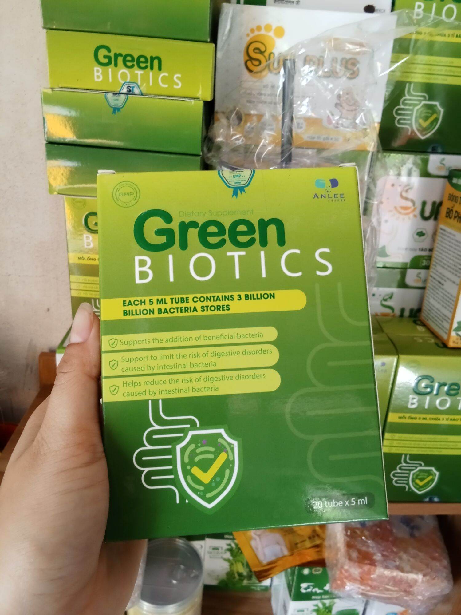 men xanh gre en bio tis