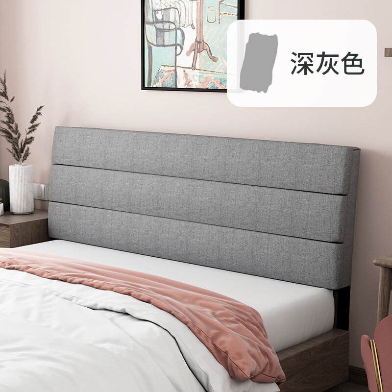 Đệm tựa đầu giường có thể tháo giặt mẫu mỏng đệm tựa đầu giường phòng ngủ gối tựa mềm bọc đầu giường tựa lưng lớn gối tựa trên giường