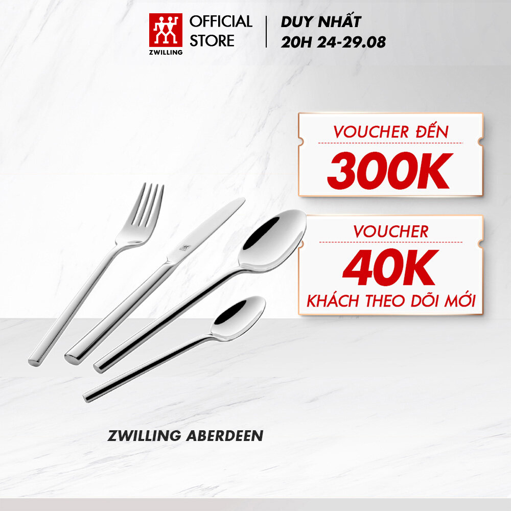Bộ đồ ăn 4 món zwilling aberdeen - bằng thép không gỉ cao cấp