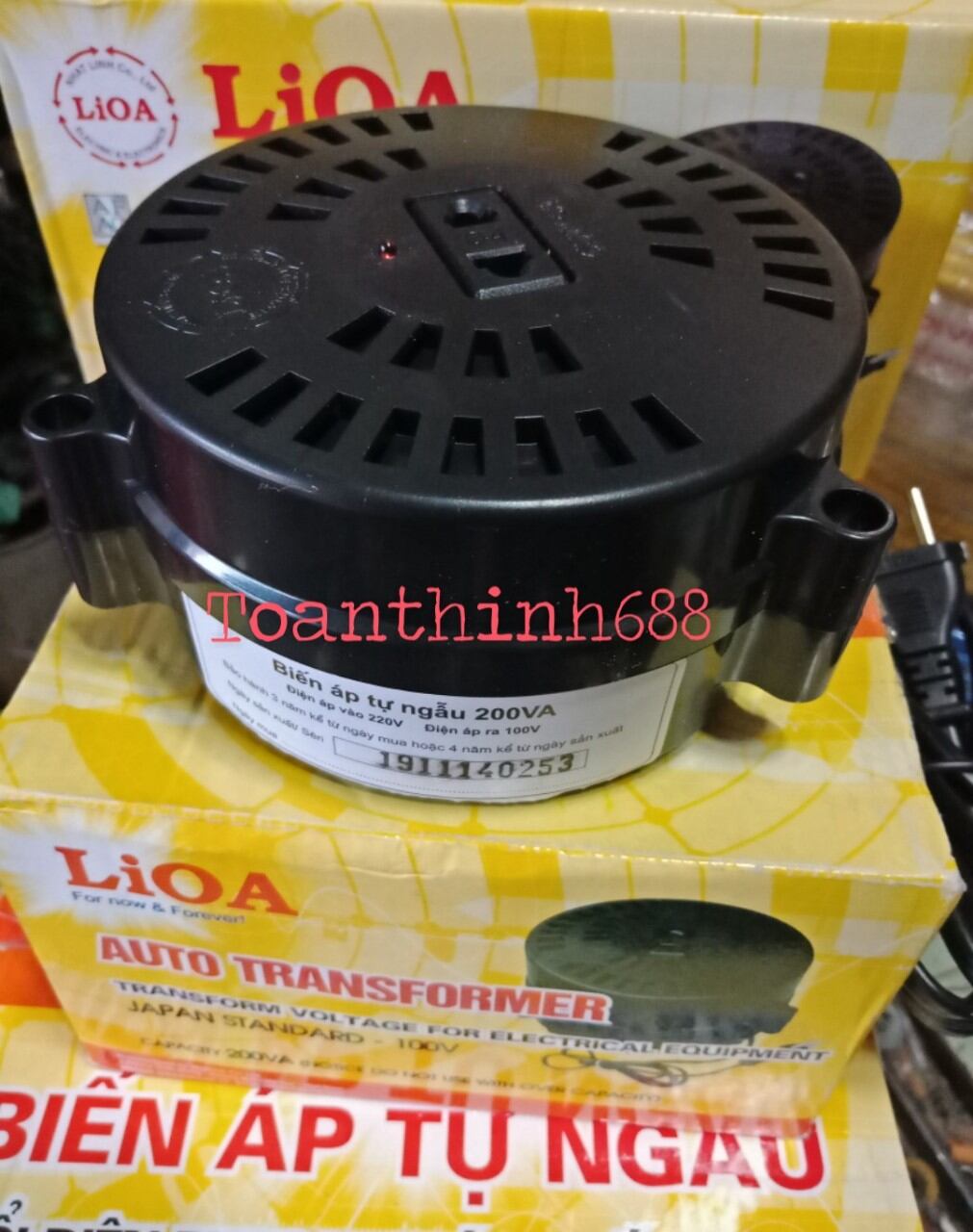[HCM]Biến áp đổi nguồn Lioa 600VA-400VA-200VA