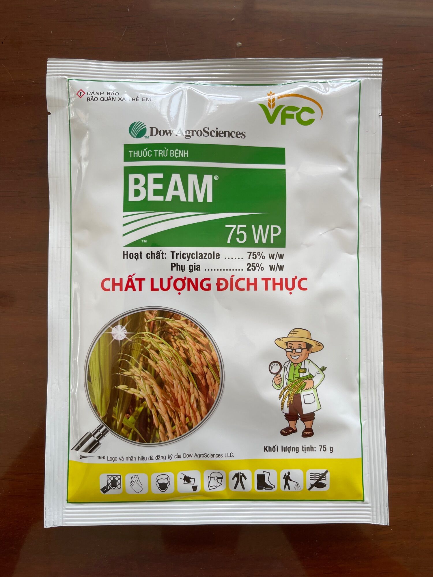 Thuốc trừ bệnh cây beam 75wp 75gr