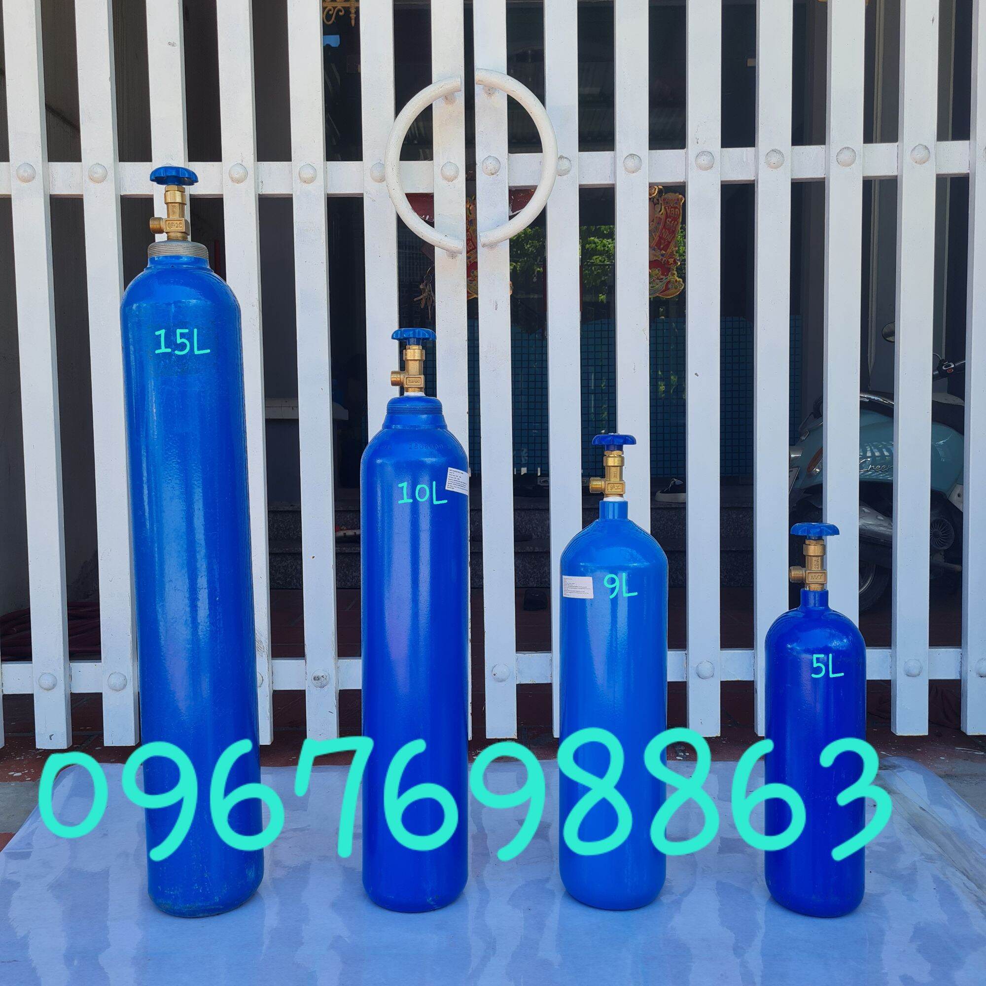 Bình Khí Co2 15Lít Đã Nạp Khí