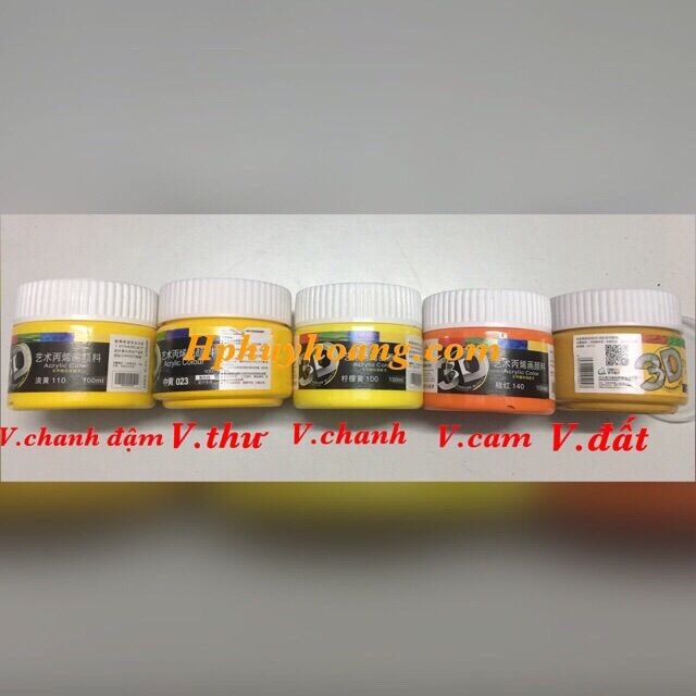 MÀU ACRYLIC 3D 100ML