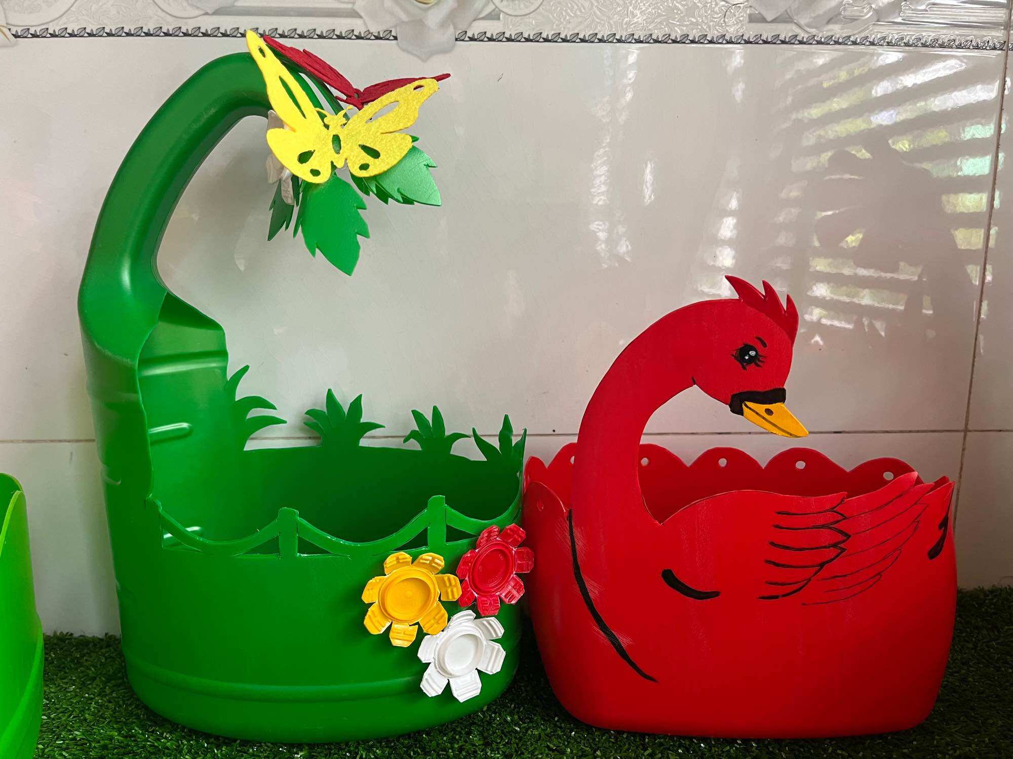 Combo 2 chậu trồng cây. Hộp đựng đồ. Khách tự chọn mẫu nhắn tin cho shop