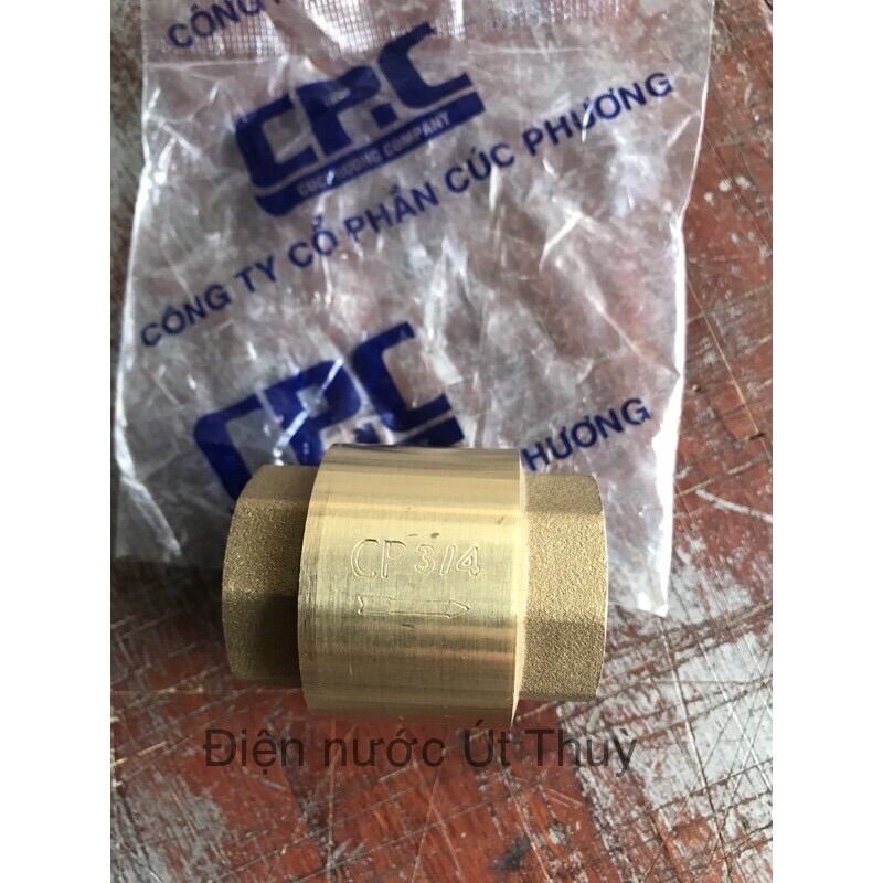 Brass Spring One-Way Valve