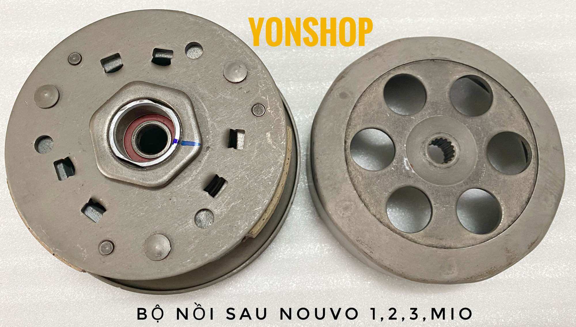 Bộ nồi sau xe nouvo 1,2,3, mio hàng cao cấp loại 1