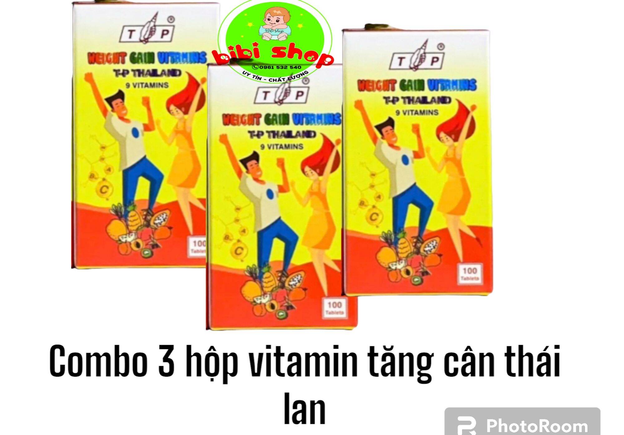 Viên uống tăng cân thái lan combo 3 hộp