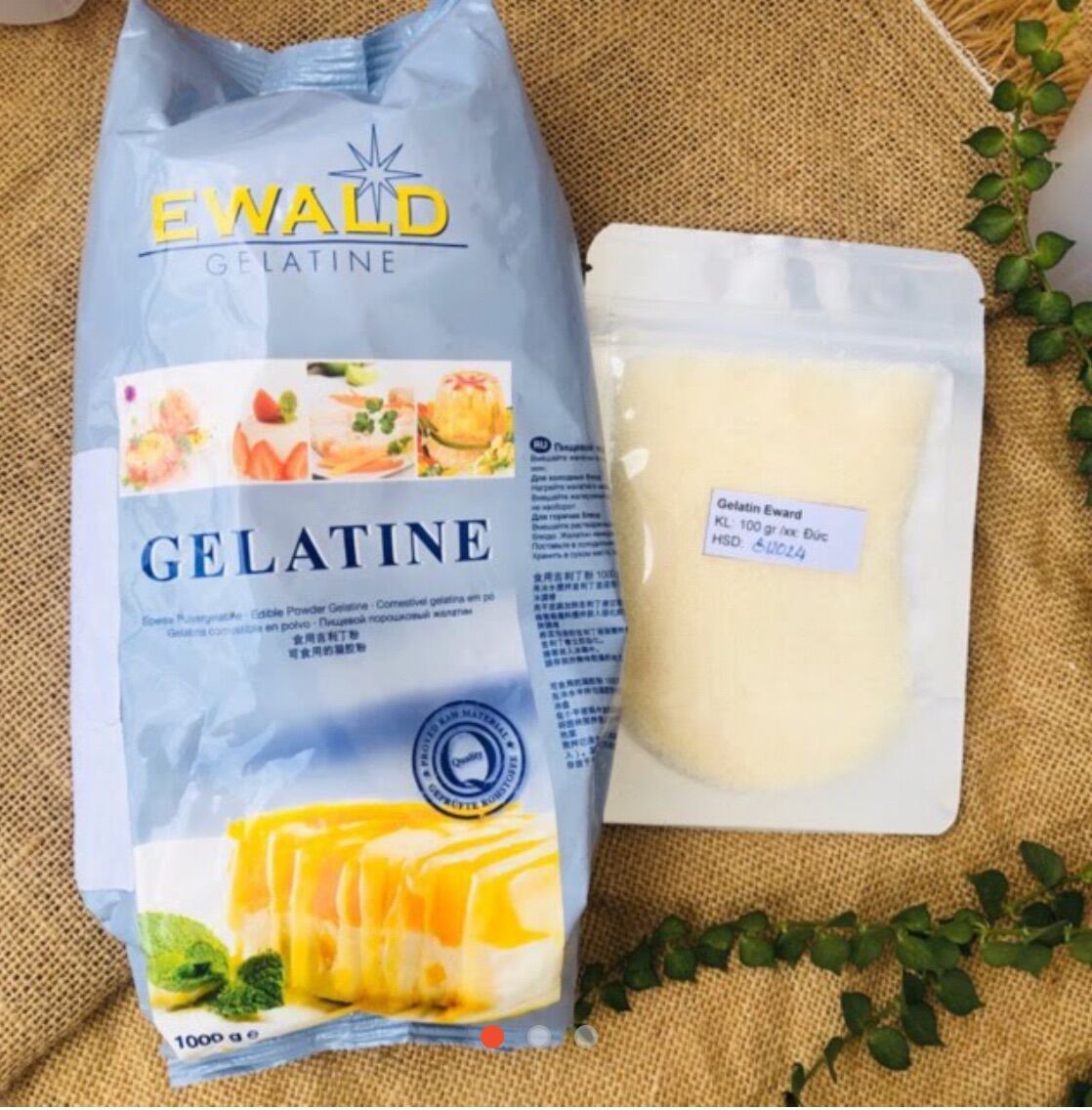 gelatin - GELATINE LÁ (Lá đông Gelatine Đức hiệu Ewald) - 1 lá - MixASale gelatin - GELATINE LÁ (Lá đông Gelatine Đức hiệu Ewald) - 1 lá - MixASale