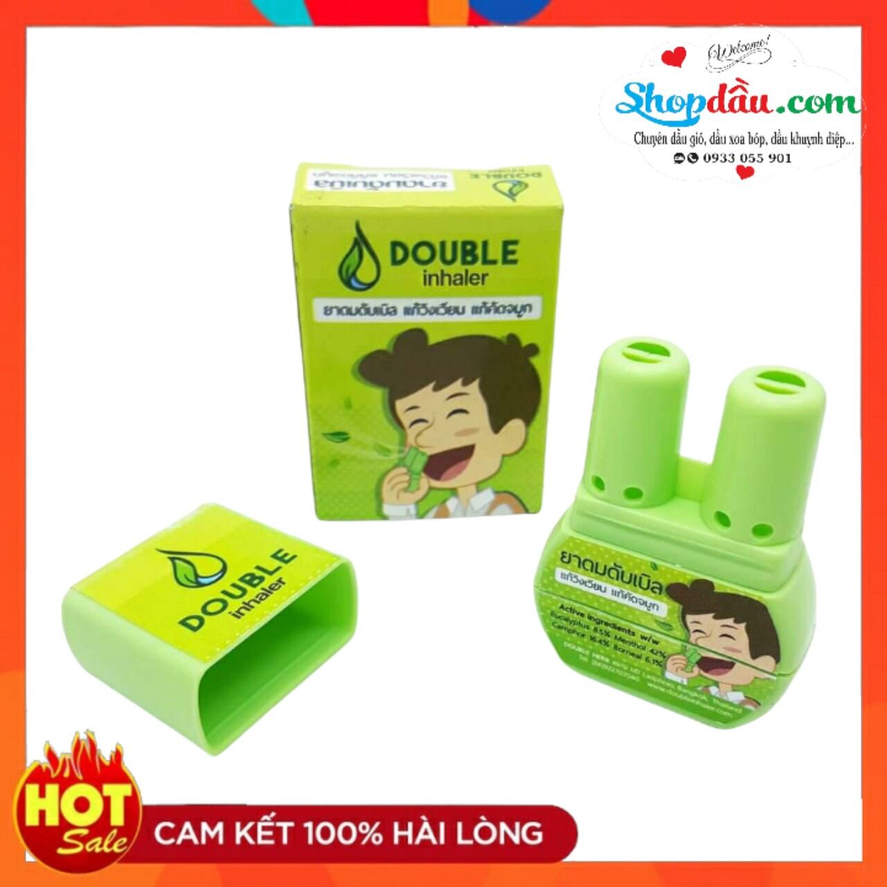 Ống Hít Mũi Double Inhaler