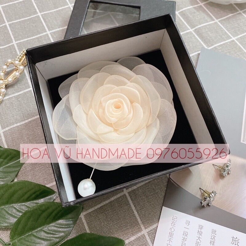 Hoa cài áo handmade