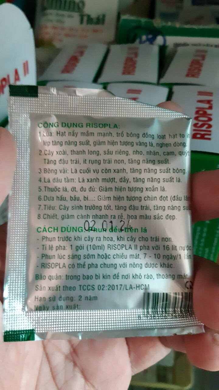 RISOPLA phân bón lá