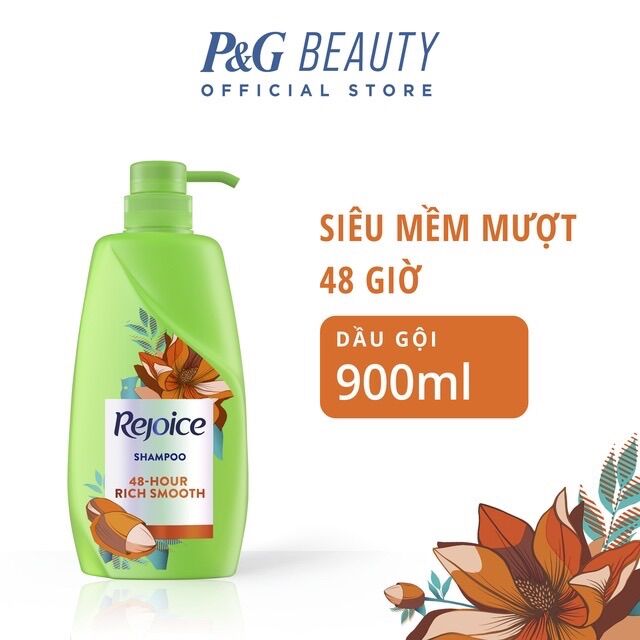 Dầu Gội Rejoice mềm mượt  chai 900ml