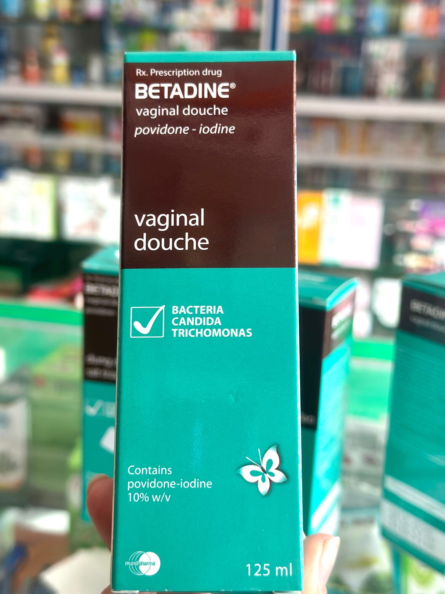 BETADINE DUNG DỊCH RỬA PHỤ KHOA CHAI 125ML