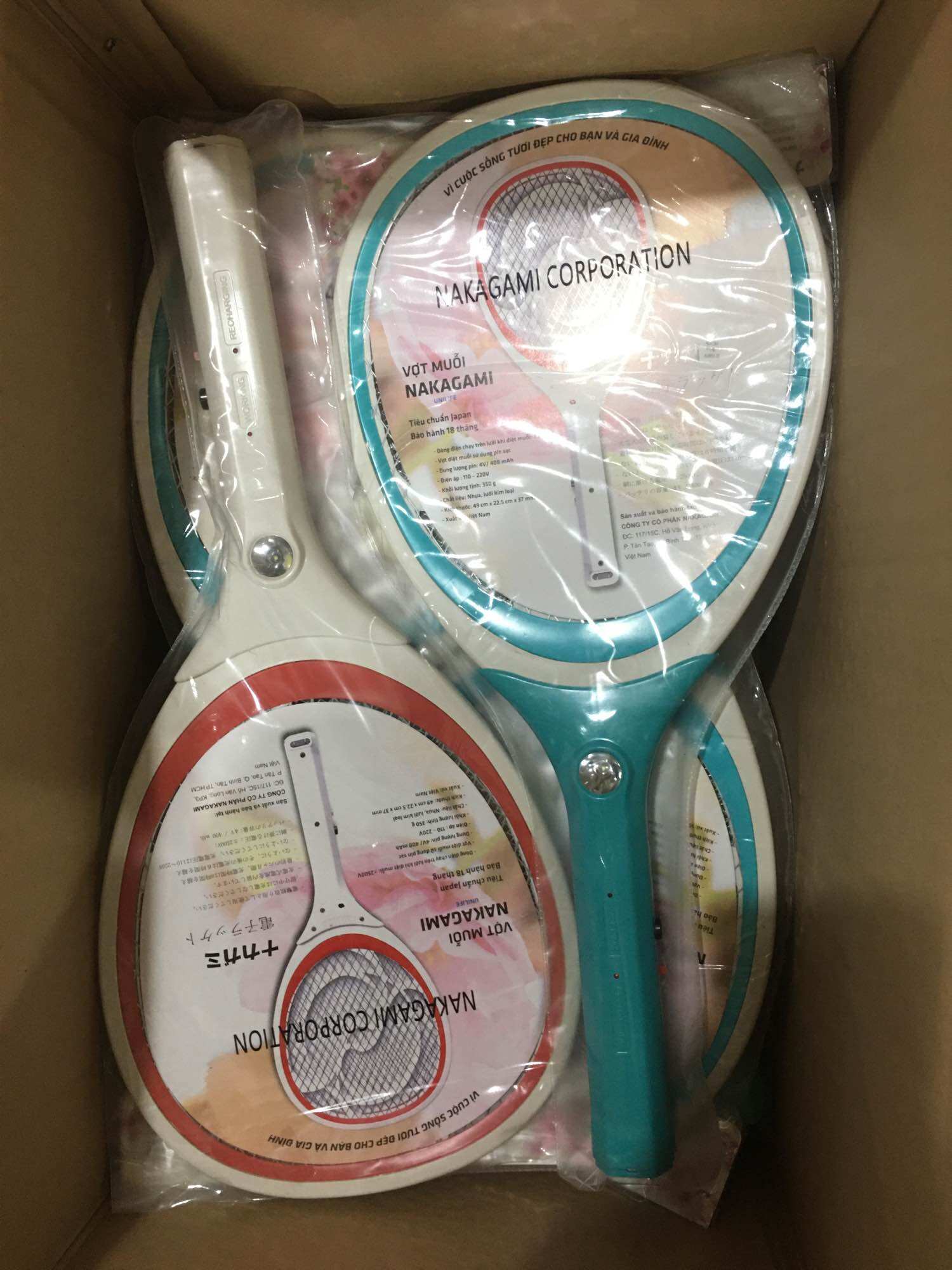 [HCM] Vợt Muỗi cao cấp NAKAGAMI