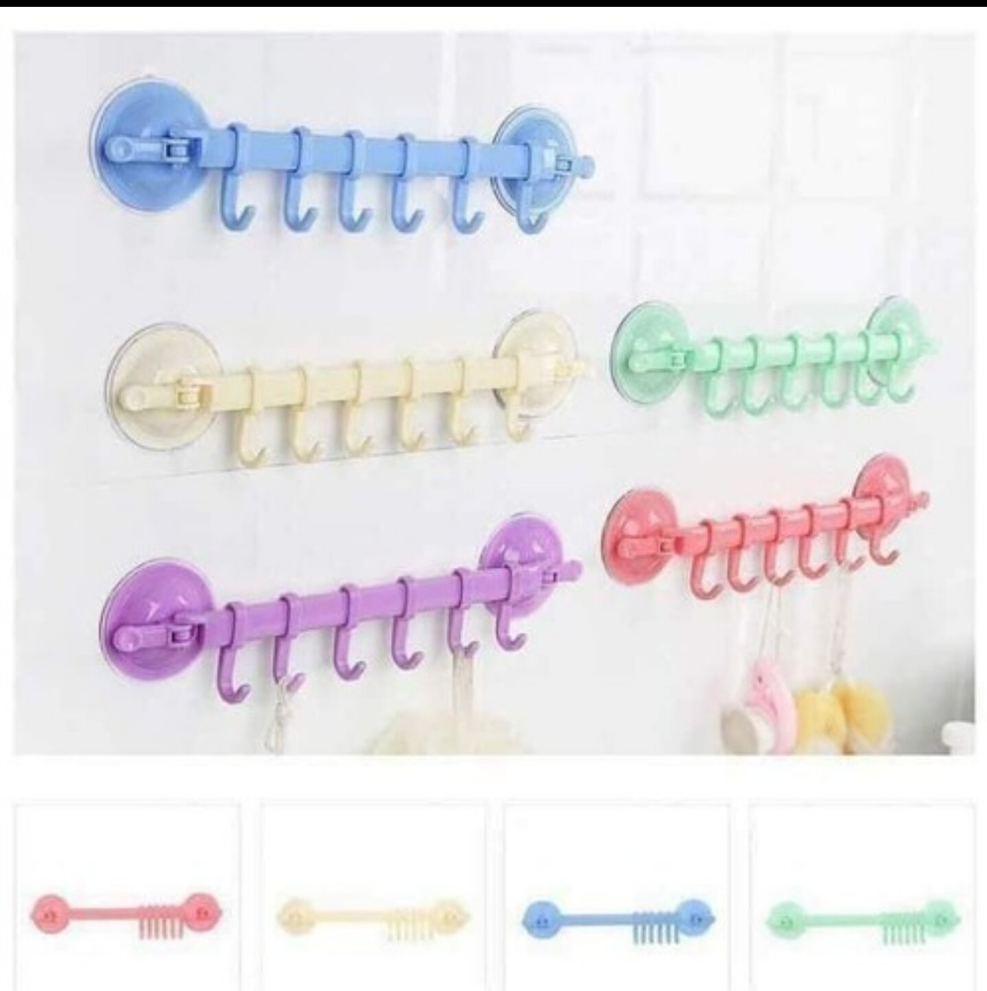 MÓC TREO ĐỒ NHÀ TẮM HÚT CHÂN KHÔNG
