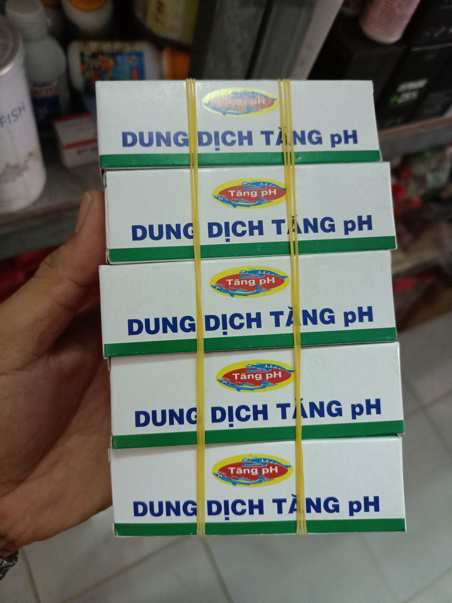 Tăng ph , dung dịch tăng ph , sản phẩm giúp tăng độ ph cho hồ cá