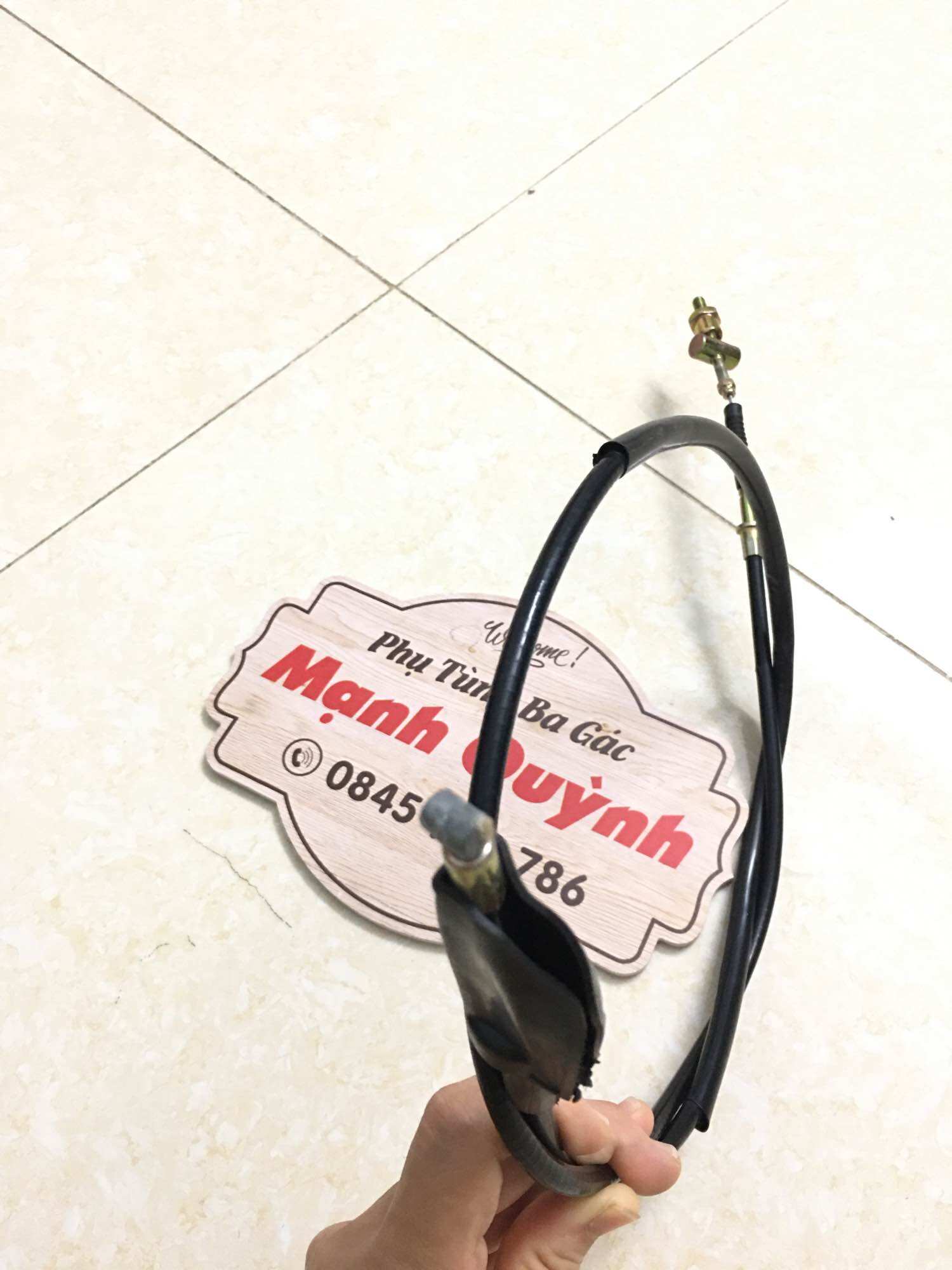 Dây thắng, dây phanh cho xe ba gác dài 1,4m