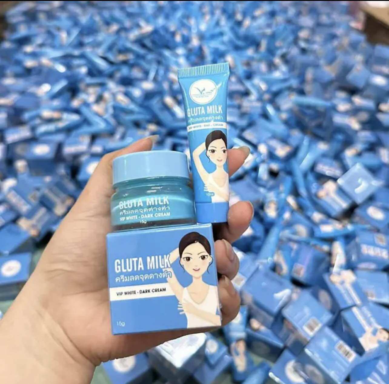 Kem giảm thâm, mờ thâm vùng nách gluta milk - cavali