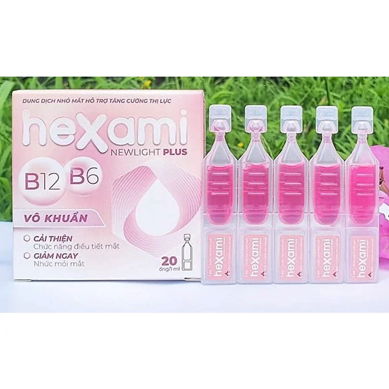Nhỏ mắt chống nhức mỏi mắt HEXAMI 03/2026