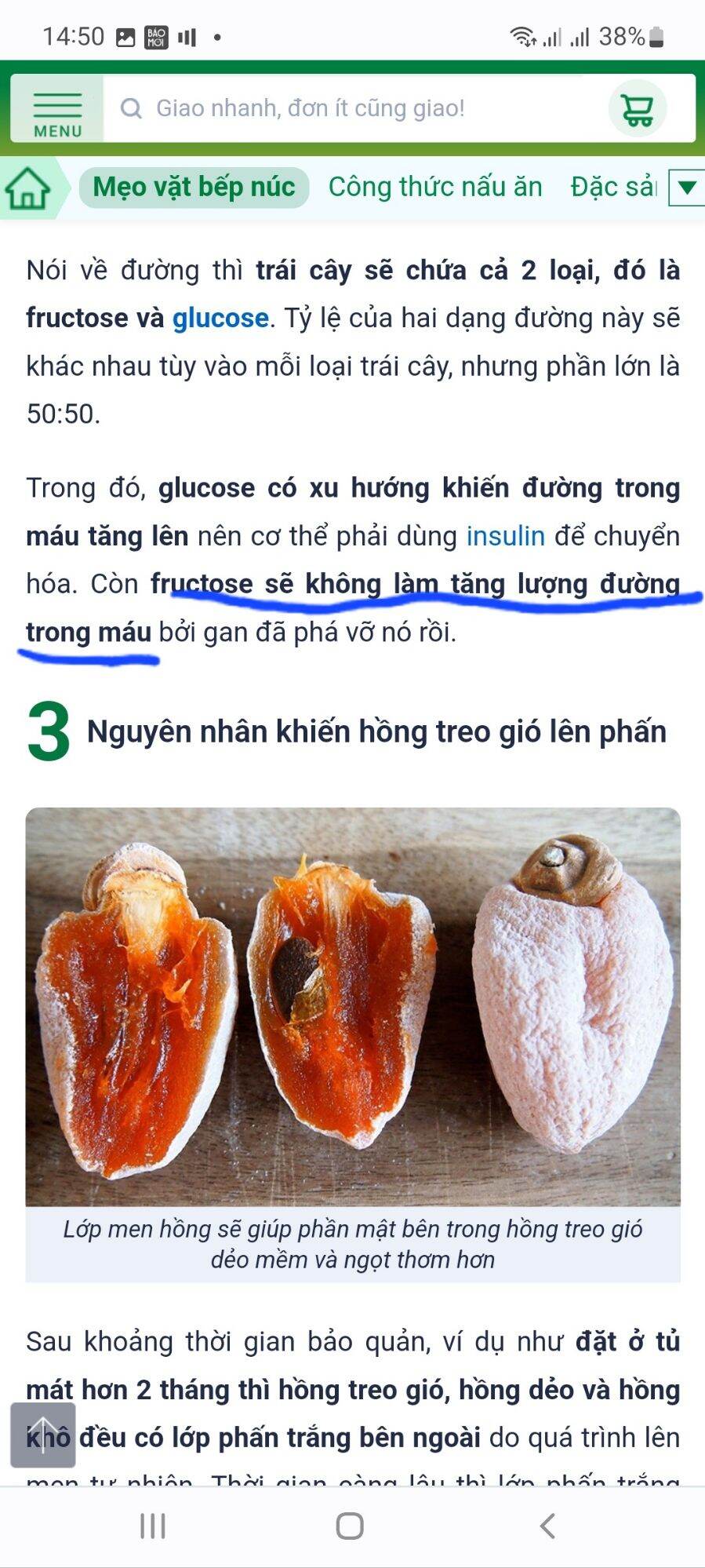 Hồng treo gió chuẩn Đà Lạt 500g