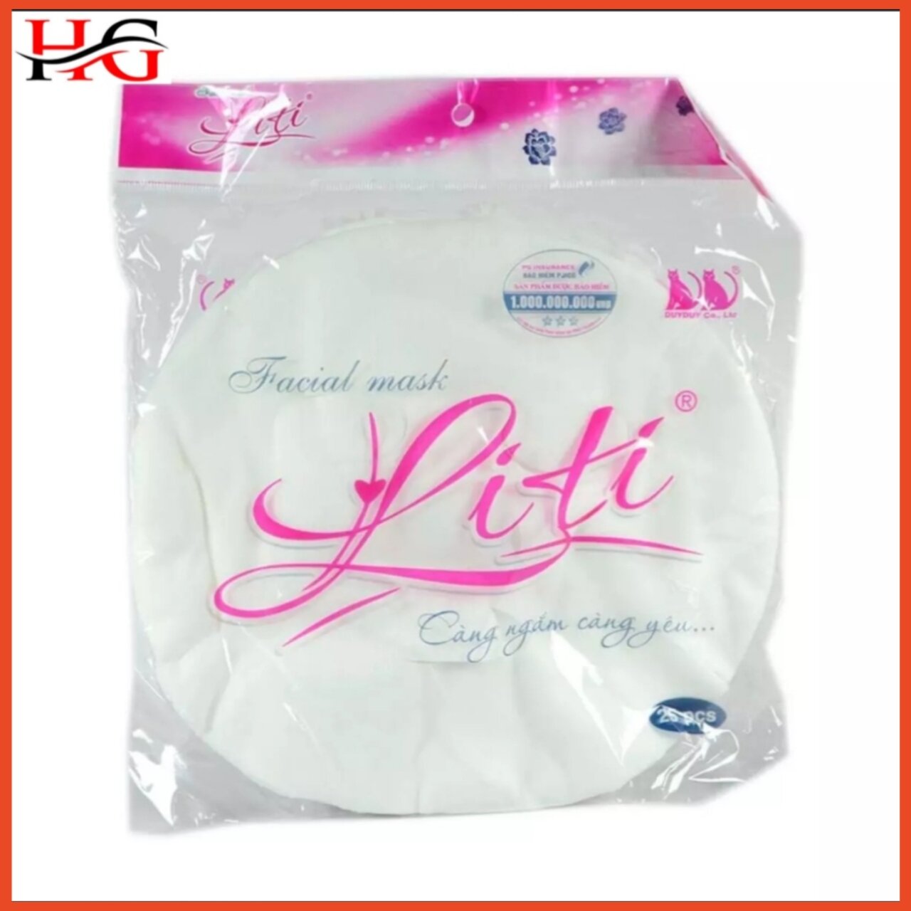 Mặt nạ giấy khô liti 25 miếng