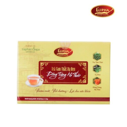 Trà Tam thất xạ đen- Đông Trùng Hạ Thảo