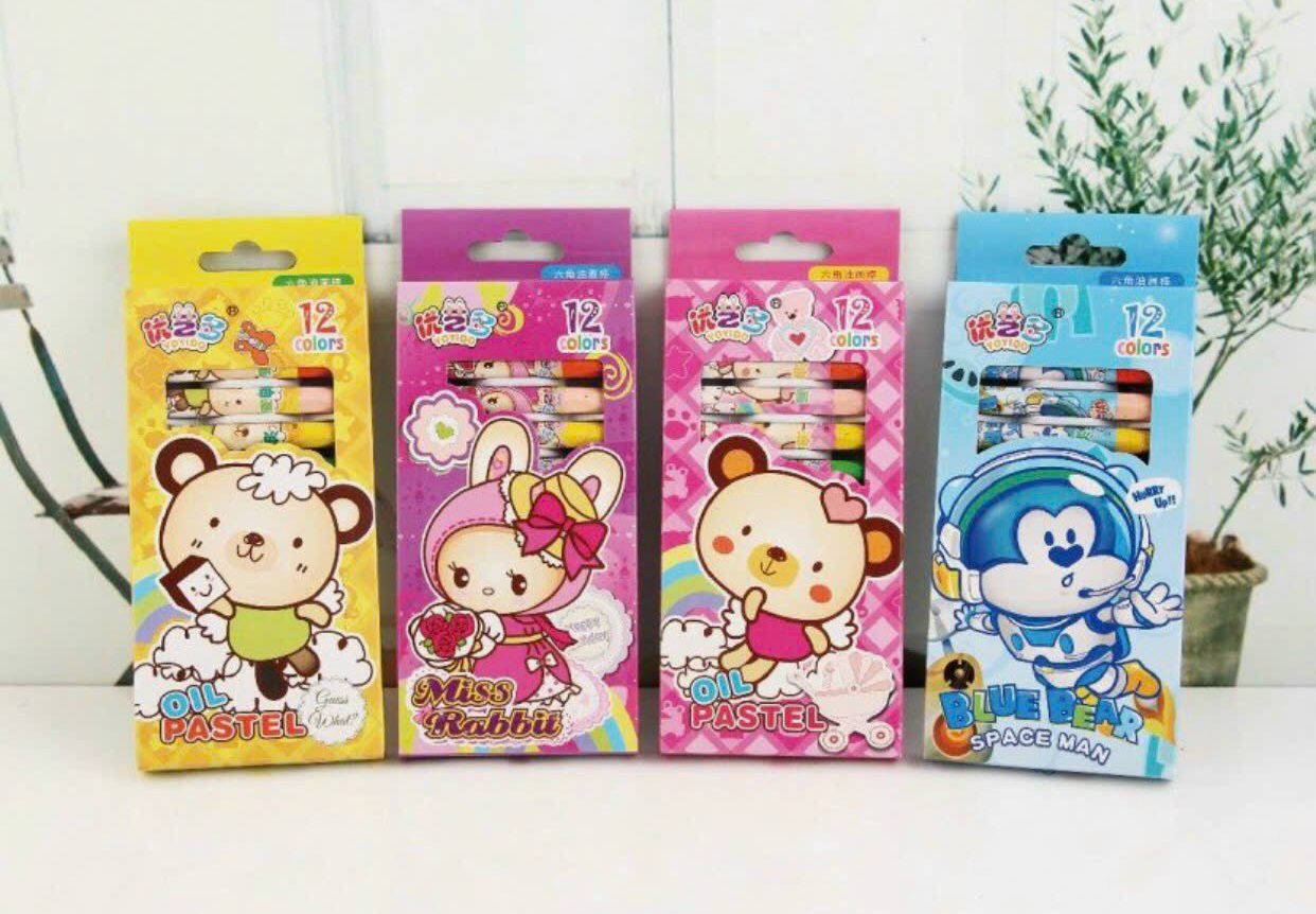 Hộp bút sáp dầu/ bút màu sáp