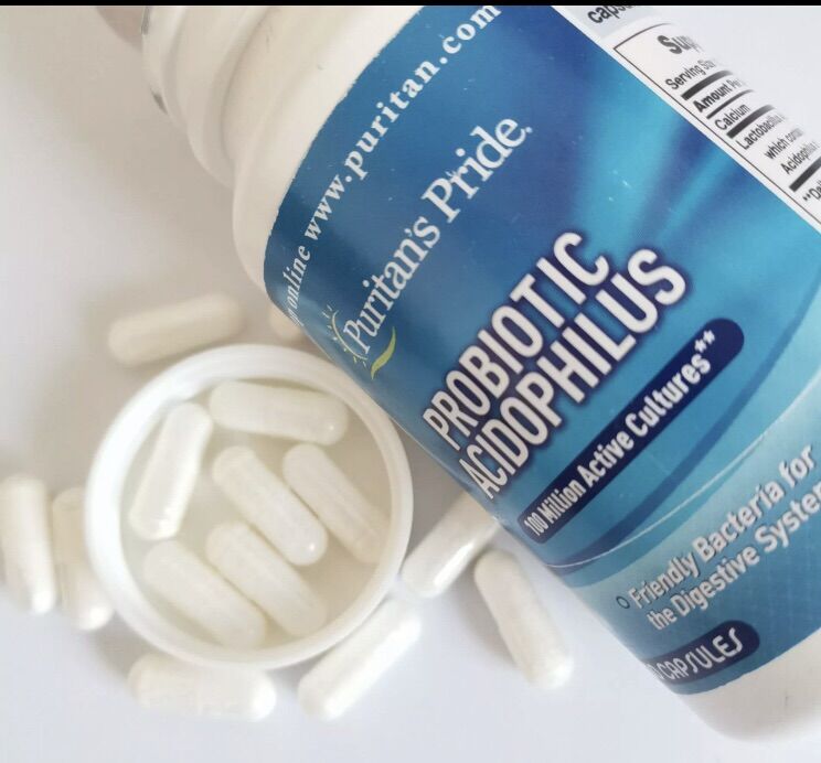 Men vi sinh Probiotic Acidophilus Puritan's Pride, 100 viên
