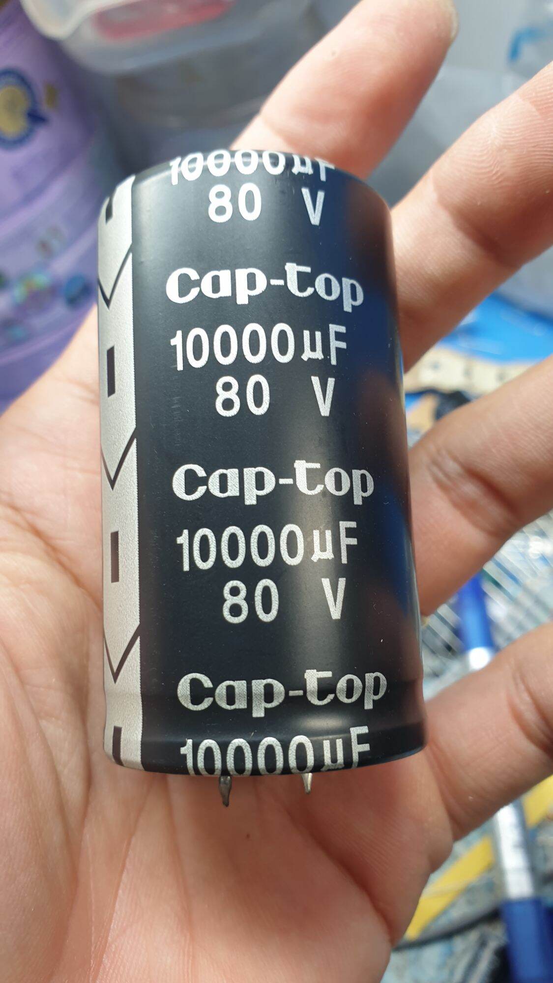 Tụ lọc nguồn 10000uf/80v GSW