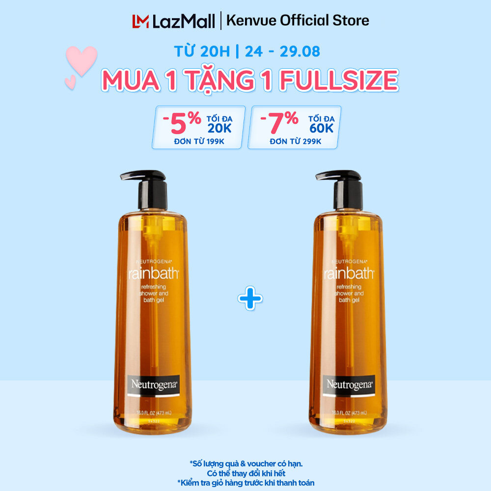 Sữa tắm dạng gel Neutrogena Rainbath Original refreshing shower and bath gel 473ml