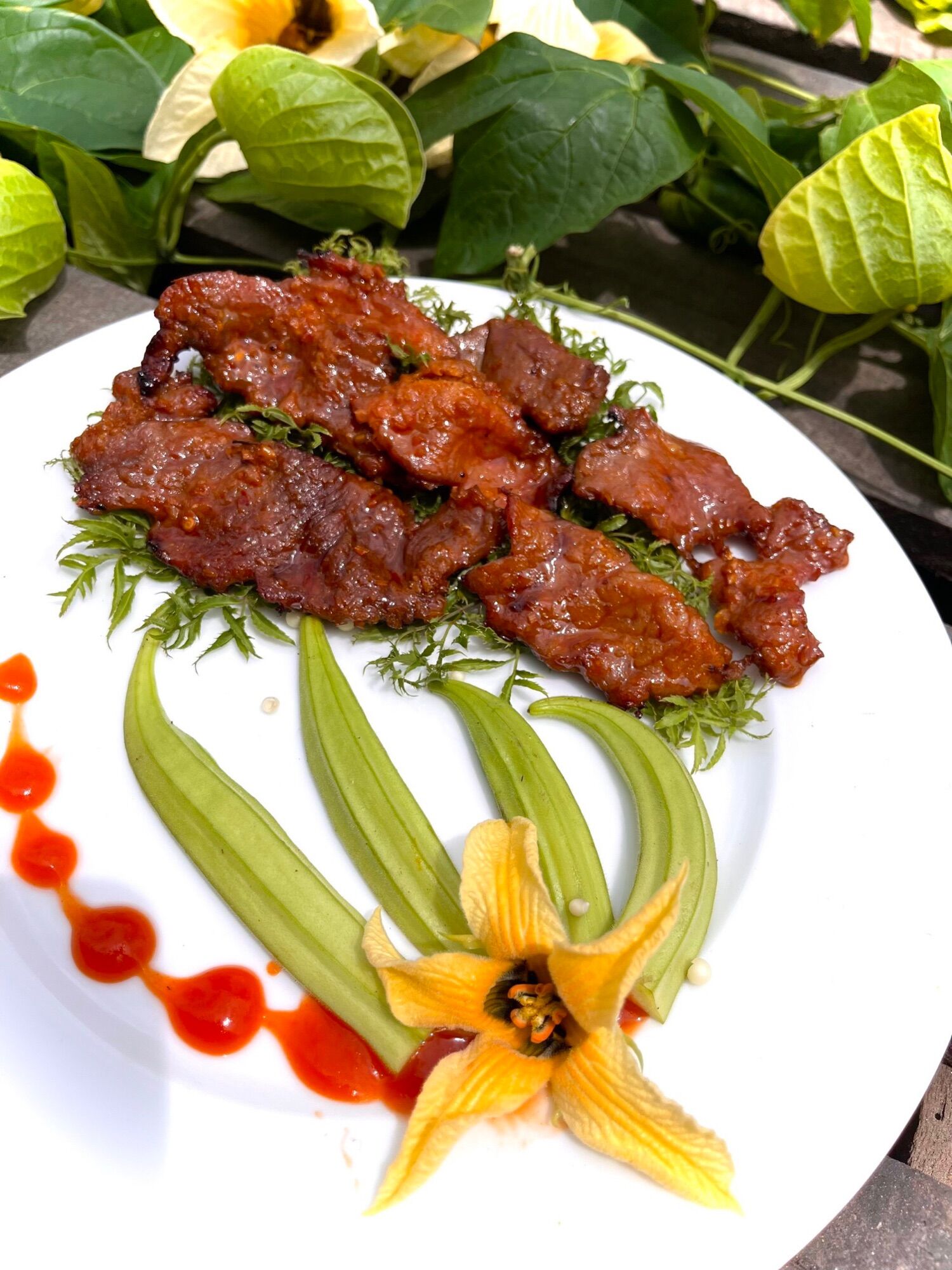 Nai ướp sate hộp 500gr (giao tphcm)
